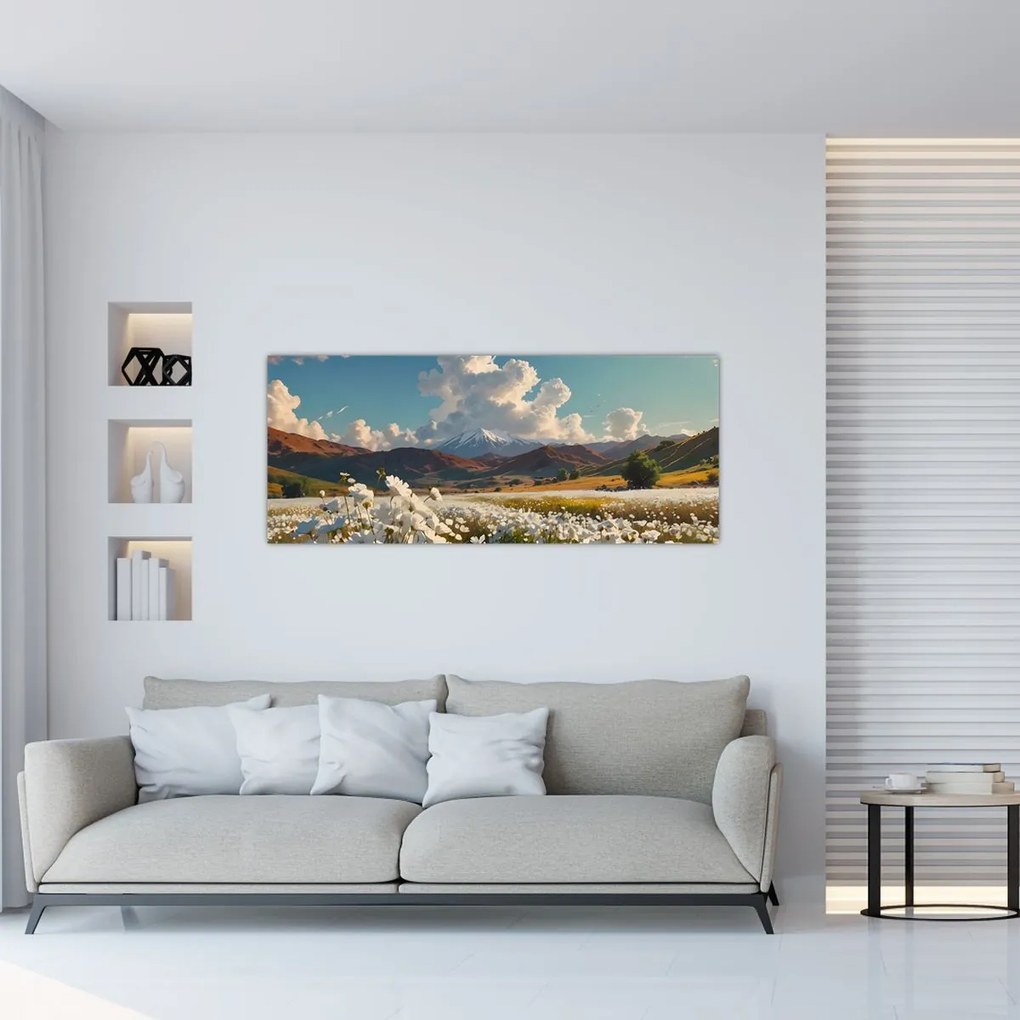 Tablou - Peisaj liniștit (120x50 cm)
