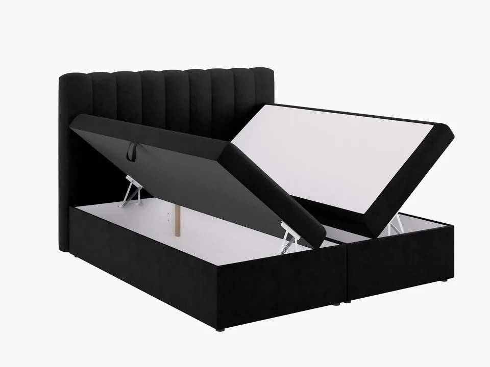 Pat boxspring Kelp 160x200 cm stofa