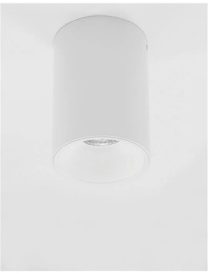 Spot aplicat tavan aluminiu NIDO alb