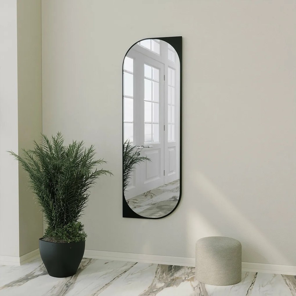 Oglindă Livi Black 52 x 152 cm