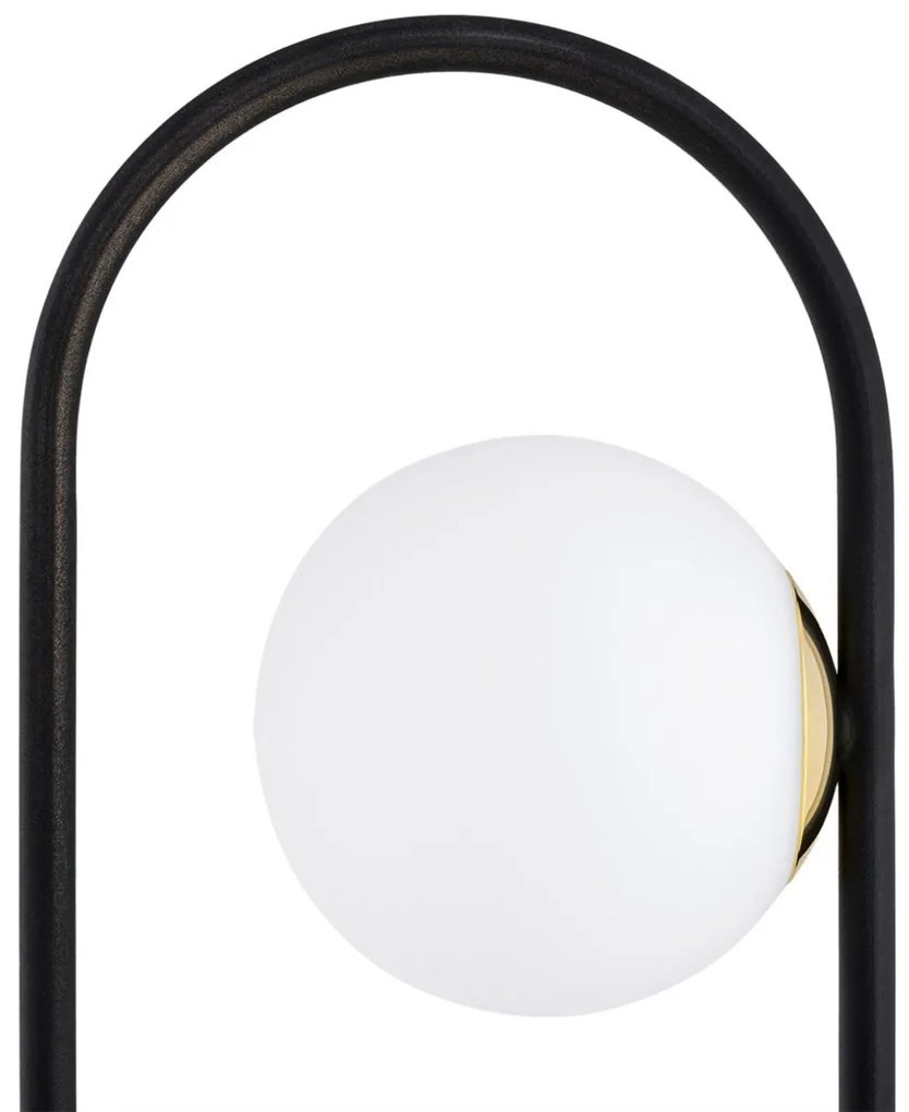 Lampadar, lampa de podea design modern Rovetto negru