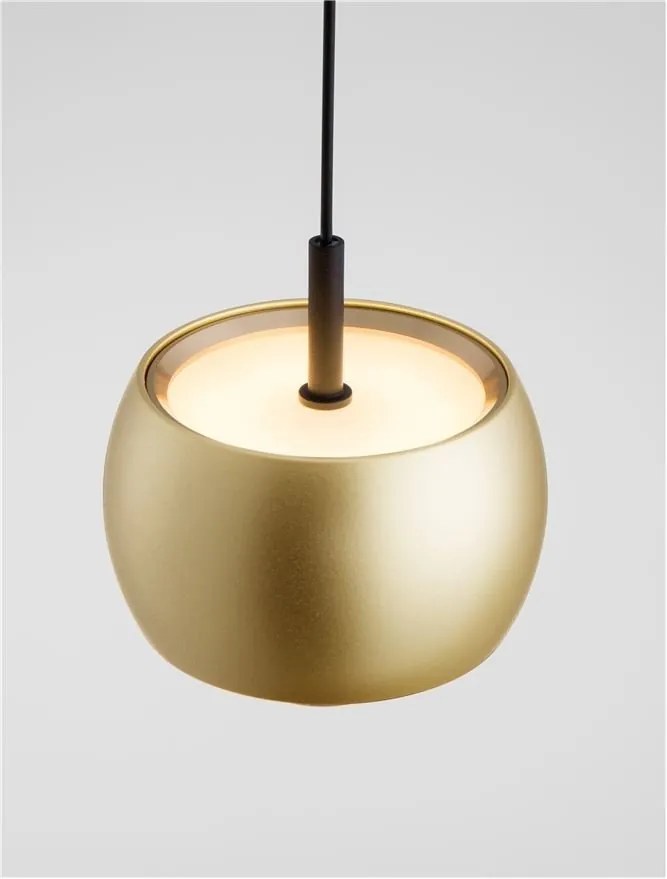 Pendul LED stil minimalist CONGA auriu