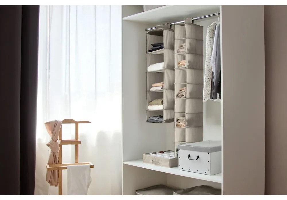 Organizator pentru sertare din material textil Nancy – Compactor