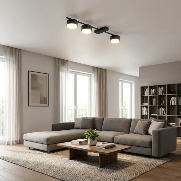 Brilagi - Spot LED MONO 3xGX53/30W/230V negru