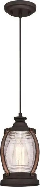 Westinghouse 6361740 - Lustru suspendat pe cablu CANYON 1xE27/60W/230V diam. 19 cm