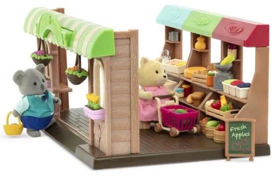 Set de jucării Li'l Woodzeez piață agroalimentară