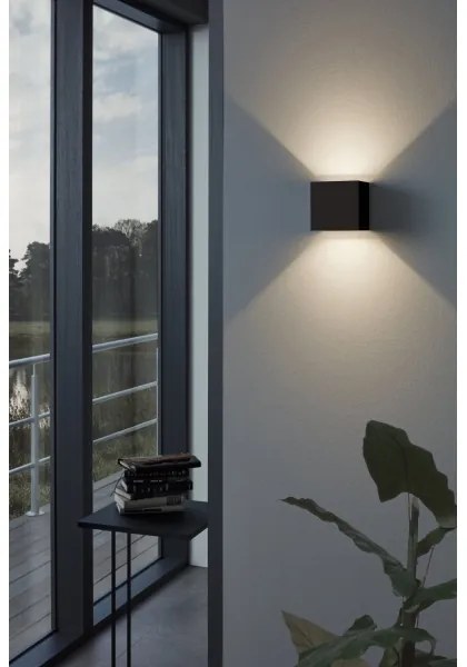 Aplică LED de exterior CALPINO 2xLED/3,3W/230V IP54 Eglo 97242