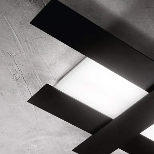 Plafonieră LED Gea Luce DOHA P G N DOHA LED/50W/230V negru