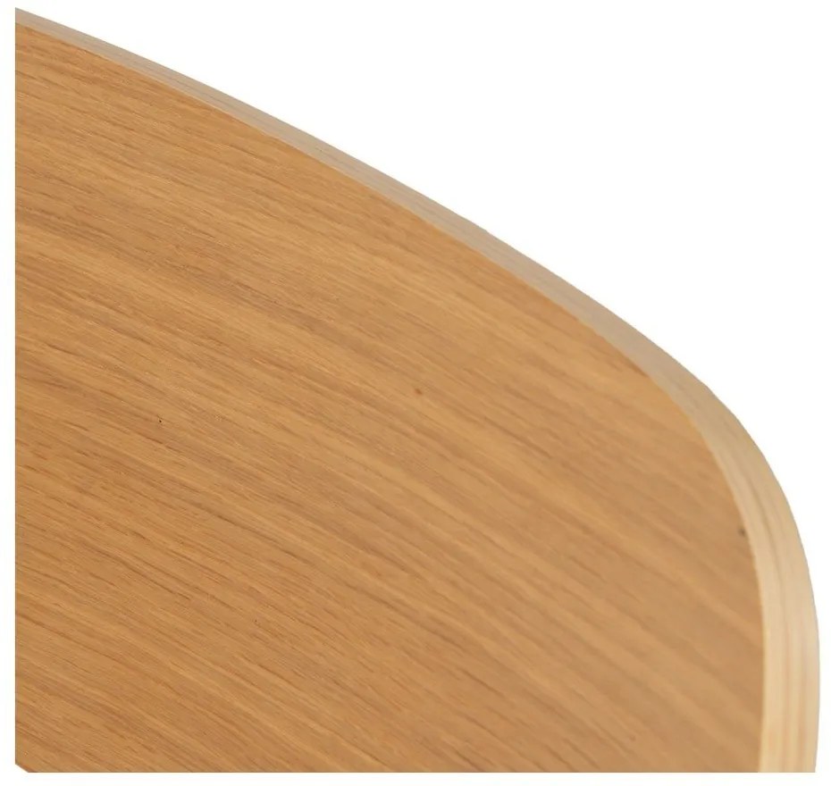 Scaune de dining albastre/în culoare naturală 4 buc. Moe – Ixia