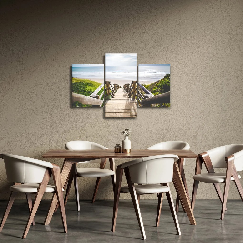 Tablou - Intare pe plaja (90x60 cm)