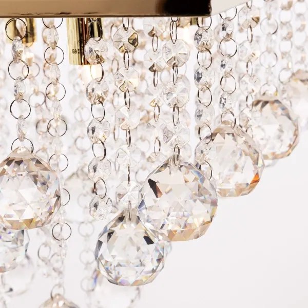 Plafonieră Zuma Line RLX92711-5GC RANGEL 5xG9/42W/230V auriu