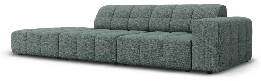 Canapea 3 locuri deschisa pe o parte Chicago chenille L262 cm