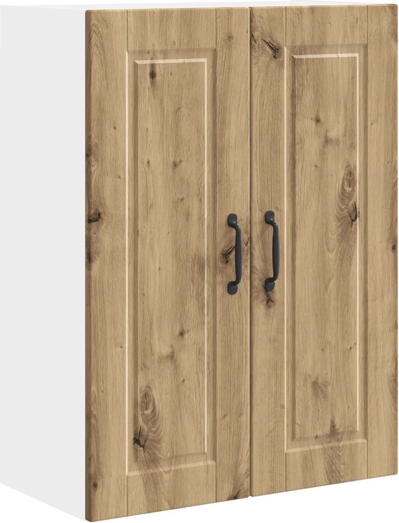 vidaXL Dulap de bucătărie cu raft Stejar Artizanal 60 x 31 x 80 cm