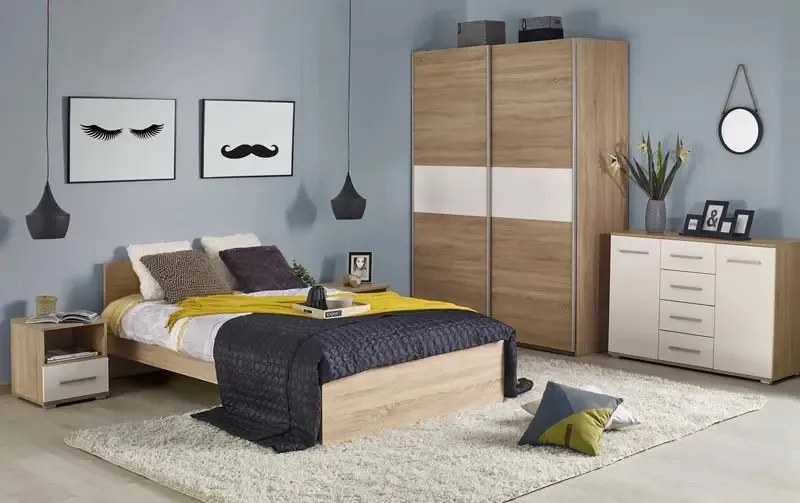 Pat de o persoană 120 cm Vida LOZ-120. 796265