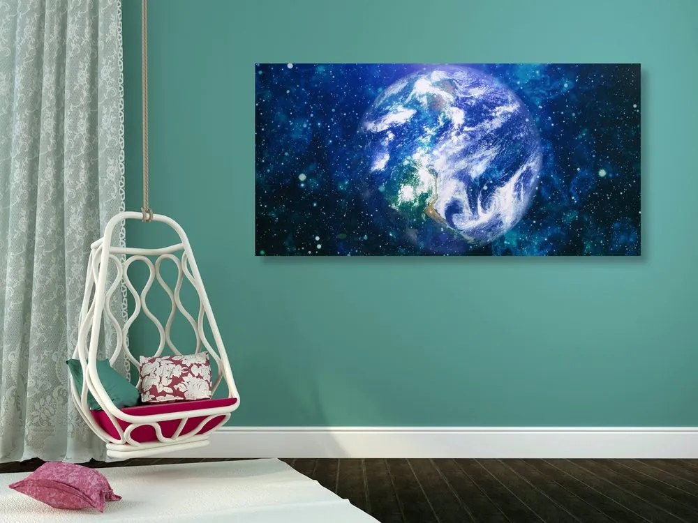 Tablou planeta pământ din NASA