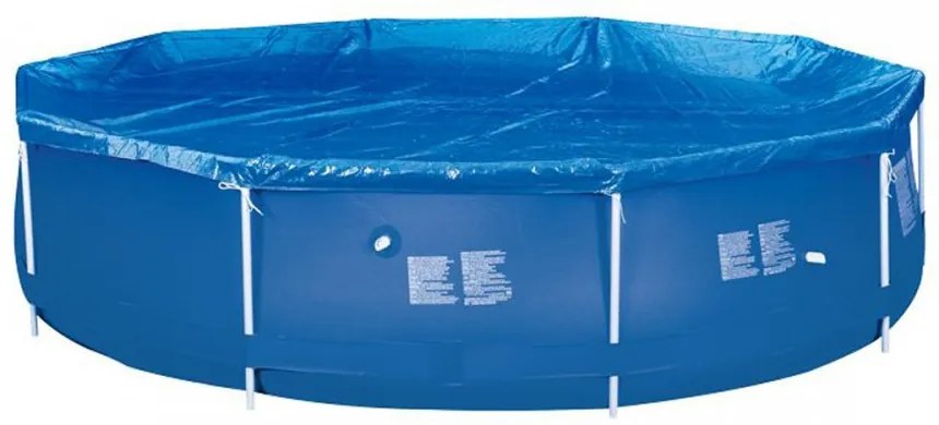 Set piscină cu cadru metalic 450 X 90 cm