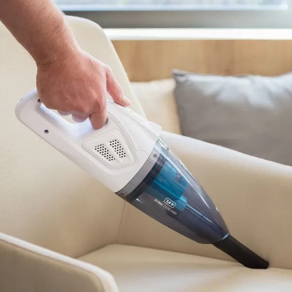 Niceboy ION Hurricane R1 - Aspirator portabil 50W/2200 mAh alb/bleu