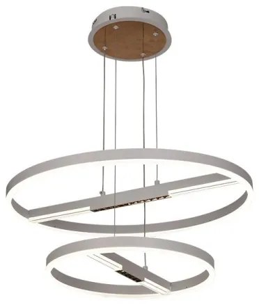 Lustră LED dimabilă aplicată LED/100W/230V 3000-6500K + telecomandă