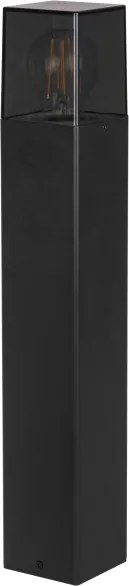 Lampă de exterior 1xE27/40W/230V IP44 50 cm neagră/fumurie