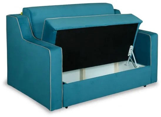 Canapea Ginger, Blues, 158 x 94 x 96 Cm