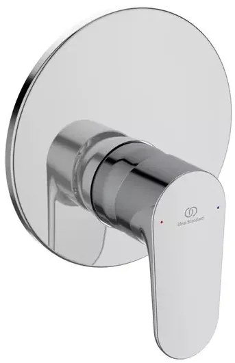 Baterie dus incastrata Ideal Standard Cerafine O crom lucios fara corp ingropat