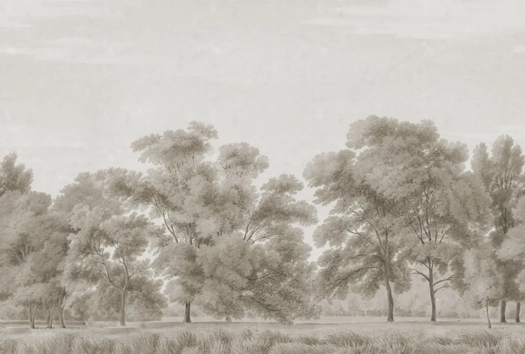 Fototapet, Whispering Forest, Beige, Rebel Walls
