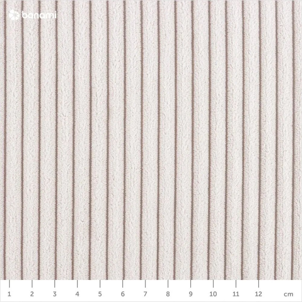 Pat matrimonial bej tapițat fără somieră 180x200 cm Cube – Meise Möbel