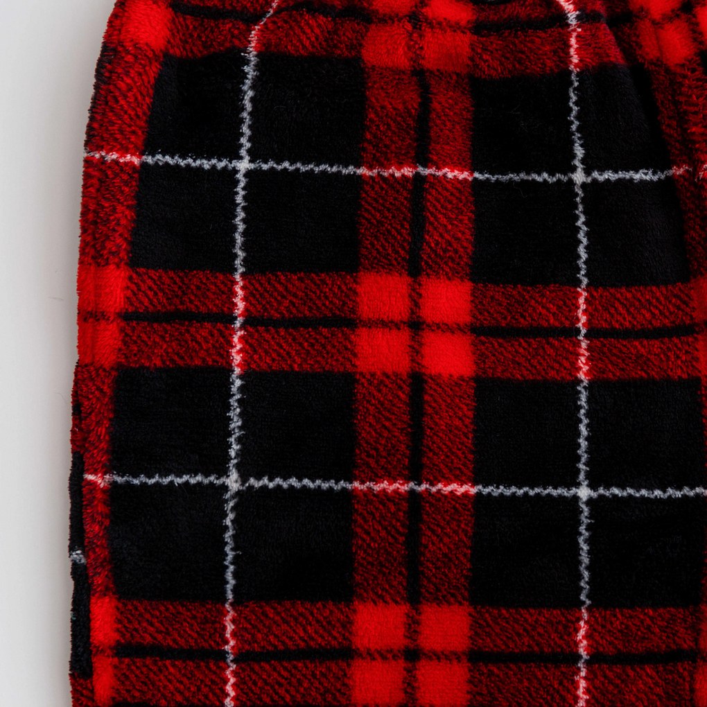 Pijama Cocolino ALBURY rosu - diverse marimi Marime: M