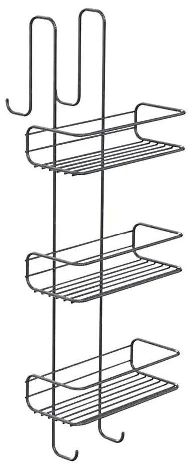 Gedy - Etajeră de perete pentru duș CHROM LINE, 68 x 24 cm, crom lucios