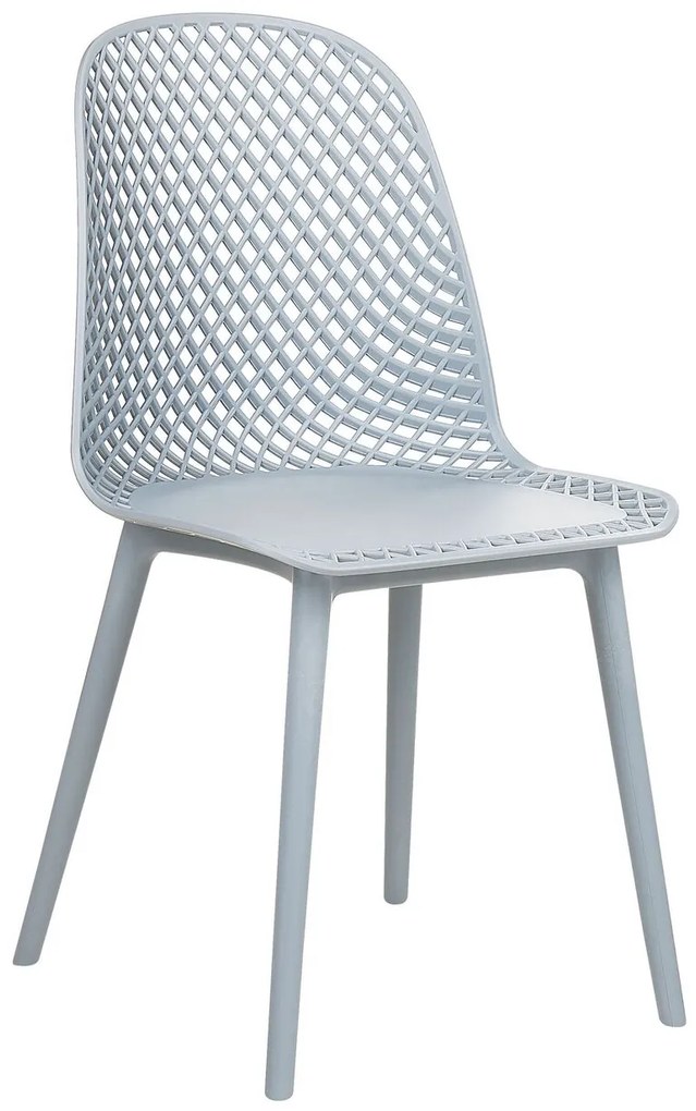 Set 4 buc scaun tip bar Erielle (albastru). 1078732
