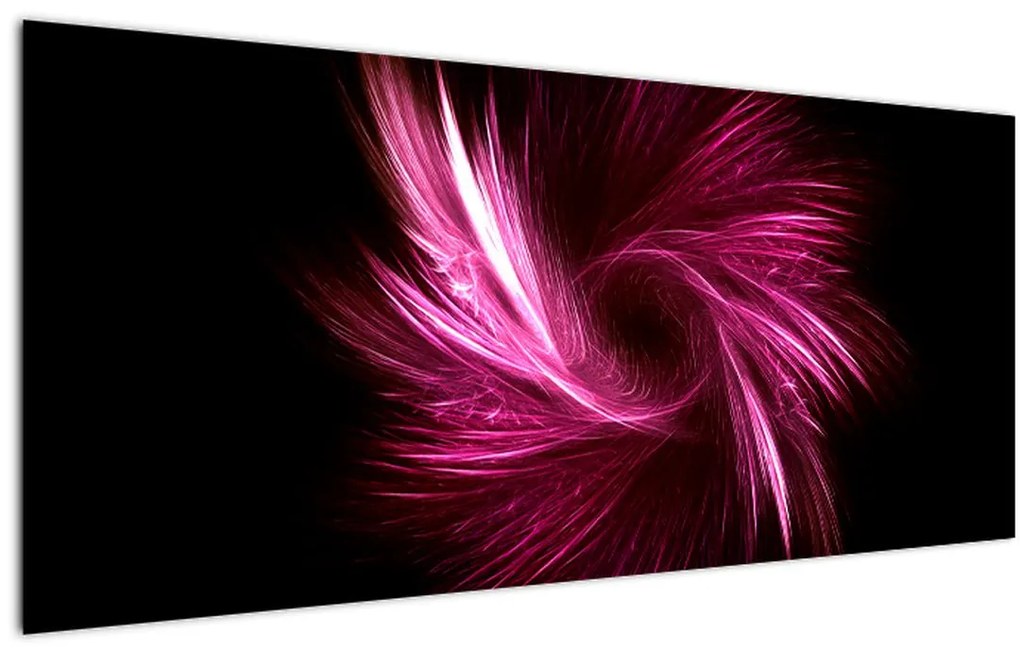 Tablou - abstracția în roz (120x50 cm), în 40 de alte dimensiuni noi