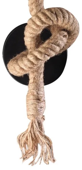 Aplică ONLI CORDA 1xE27/22W/230V bej