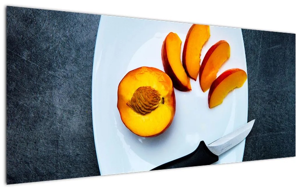 Tabloul cu piersică (120x50 cm)