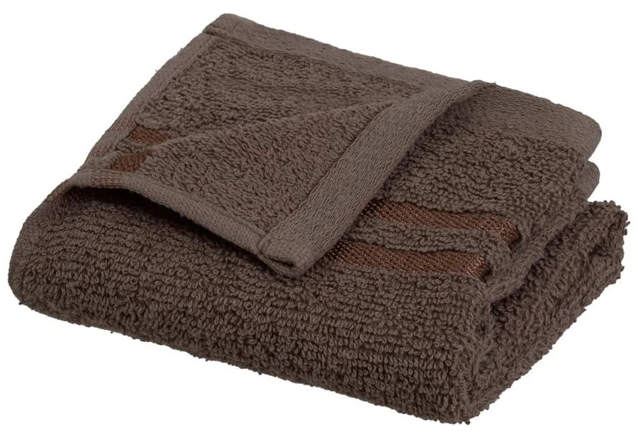 Prosop maro din bumbac din frotir 30x50 cm Simple – Casa Selección