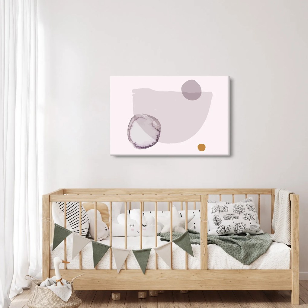 Tablou - Minimalism violet N⁰2 (90x60 cm)