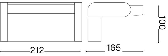 Aplică LED de exterior cu senzor Ideal Lux SWIPE LED/21W/230V CRI 90 IP54 negru