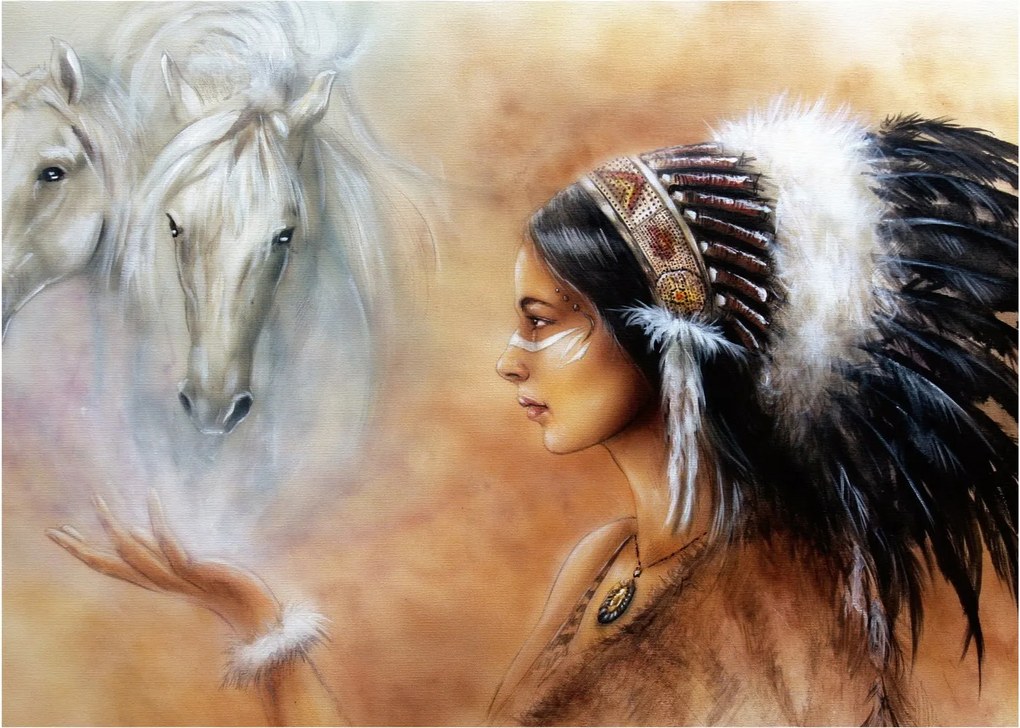 Tablou - Farmecele indienilor (70x50 cm)