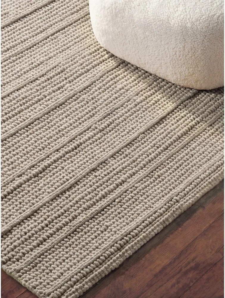 Covor crem țesut manual din lână 120x170 cm Camden Parker – Ted Baker