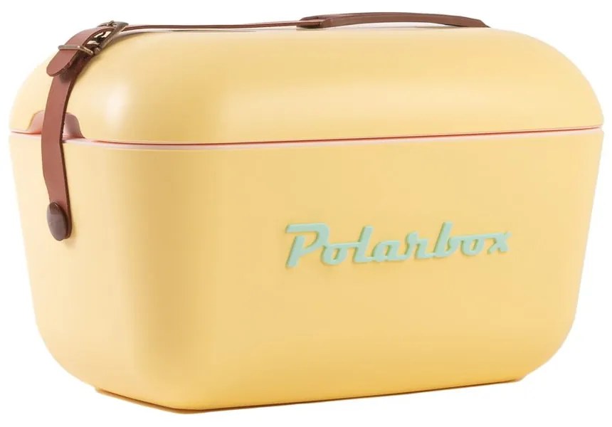Cutie termoizolantă galbenă 20 l Classic – Polarbox