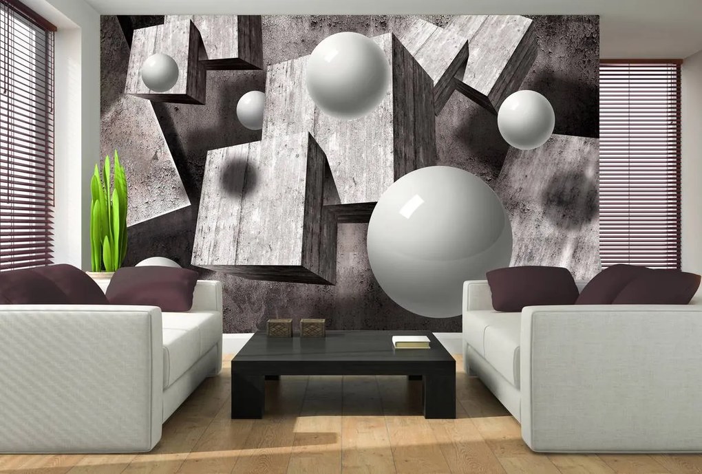 Fototapet - 3D mingi (152,5x104 cm)