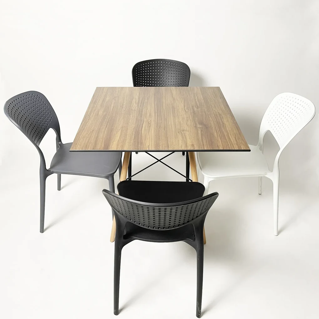 TODO Gri (grafit/antracit) cu pernă gri - SCAUN MODERN PENTRU BUCĂTĂRII, GRĂDINI, CAMERE DE CAFEA (FIXE)