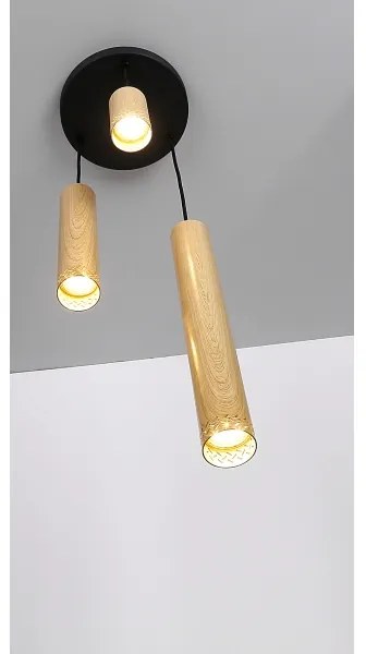 Lustră pe cablu TUBO 3xGU10/25W/230V