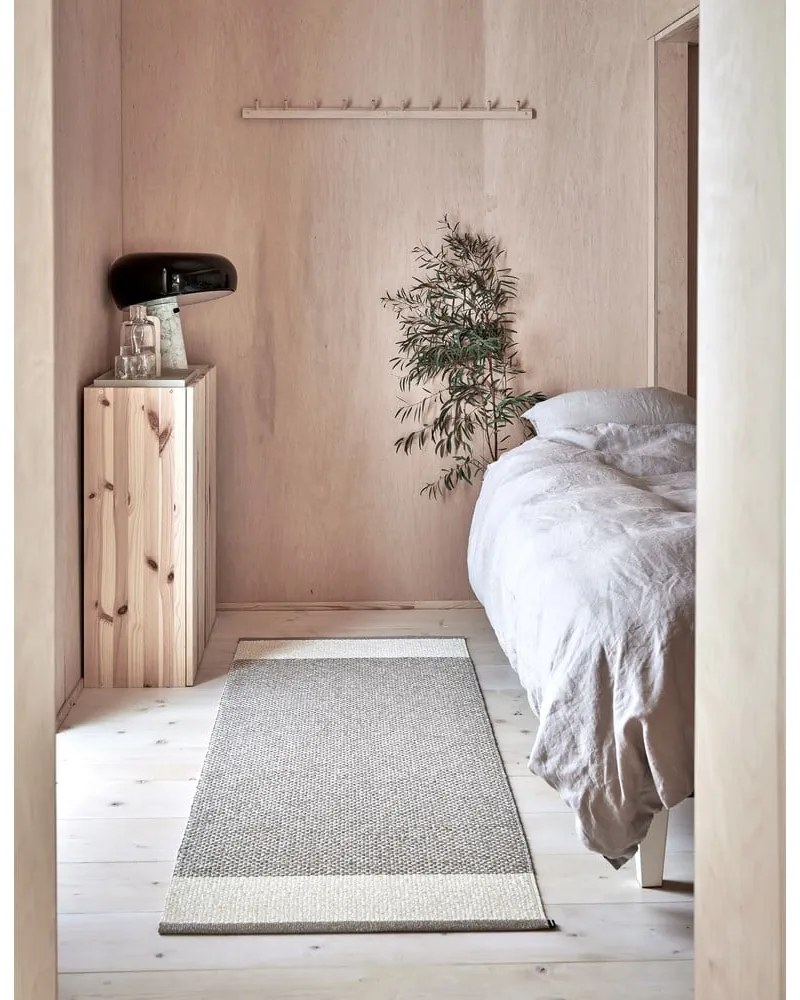 Covor pentru exterior și interior bej 85x160 cm Edit Mud Vanilla – Pappelina