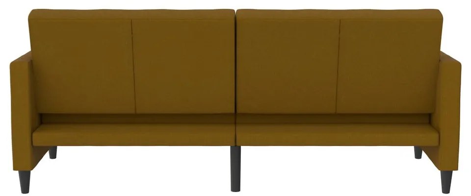 Canapea galbenă extensibilă 86 cm Celine – Støraa