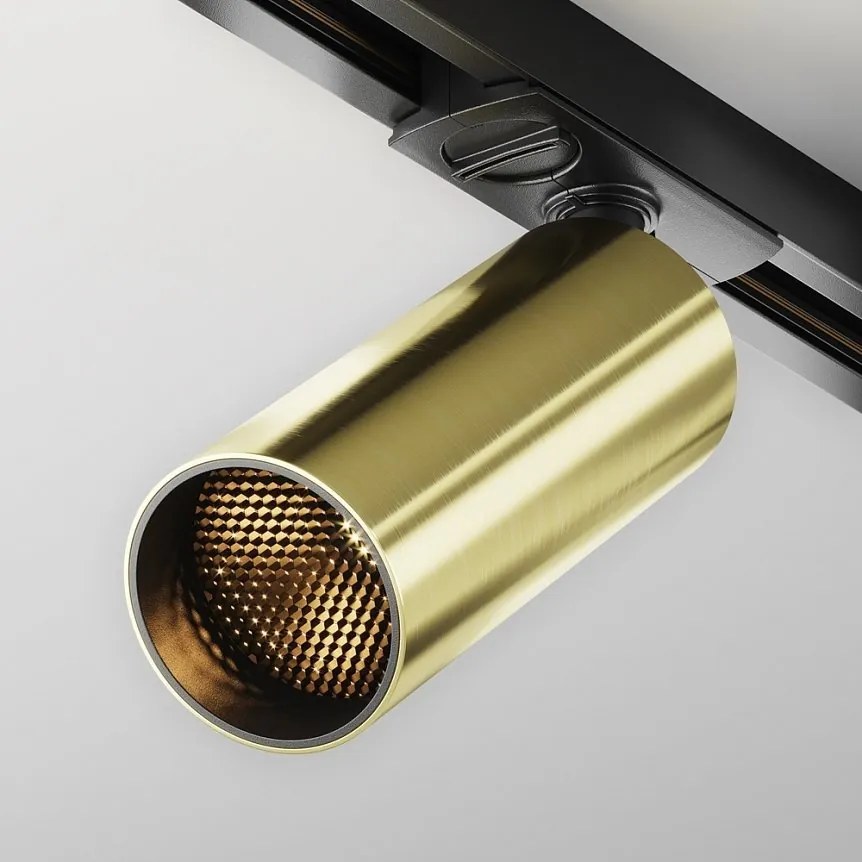Accesoriu, Spot LED pentru sinele monofazate Unity, Focus alama