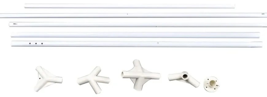 Cort de petrecere, albastru, 3 x 3 m