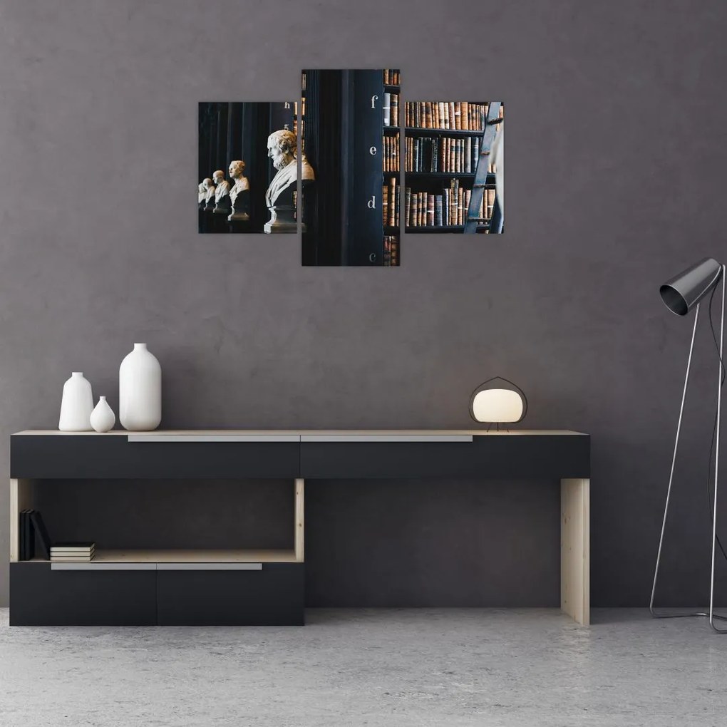 Tablou - La bibliotecă (90x60 cm)