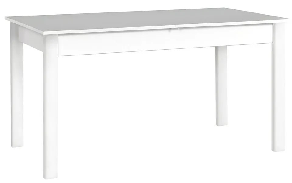 Masă sufragerie extensibilă 140 cm Deasal 80 x 140/180 II (Alb) (pentru 6-8 persoane). 1105349