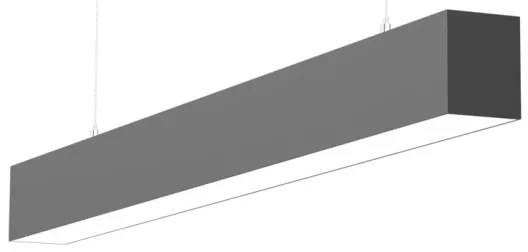 Sinclair LSM 24-40CCT - Plafonieră LED LSM 40W 230V, 120 cm, negru