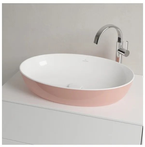 Lavoar pe blat, Villeroy&amp;Boch Artis, material TitanCeram, 61x41cm, Powder, 419861BCT0